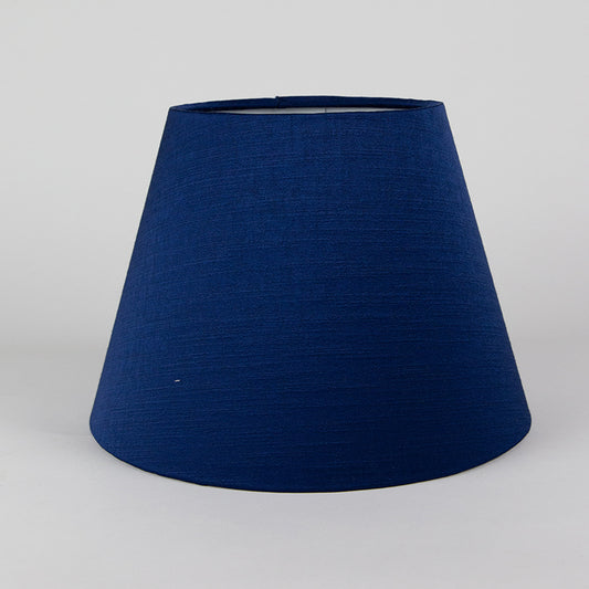 Midnight Blue Satin Empire Lampshade