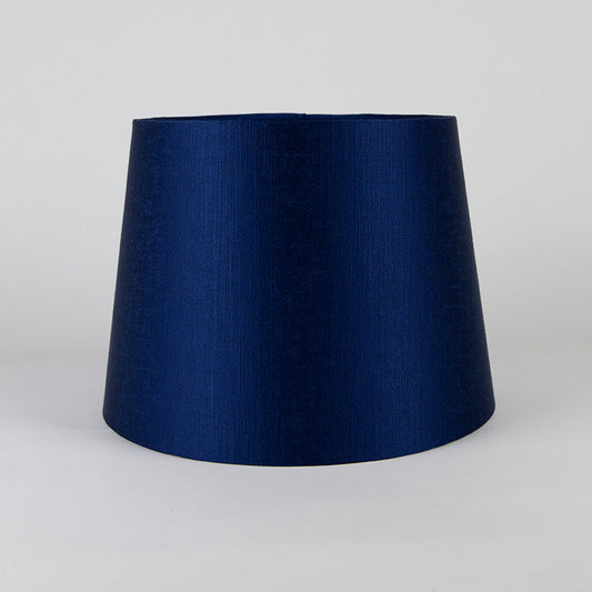 Midnight Blue Satin French Drum Lampshade