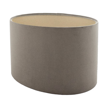 Mole Velvet Oval Lampshade