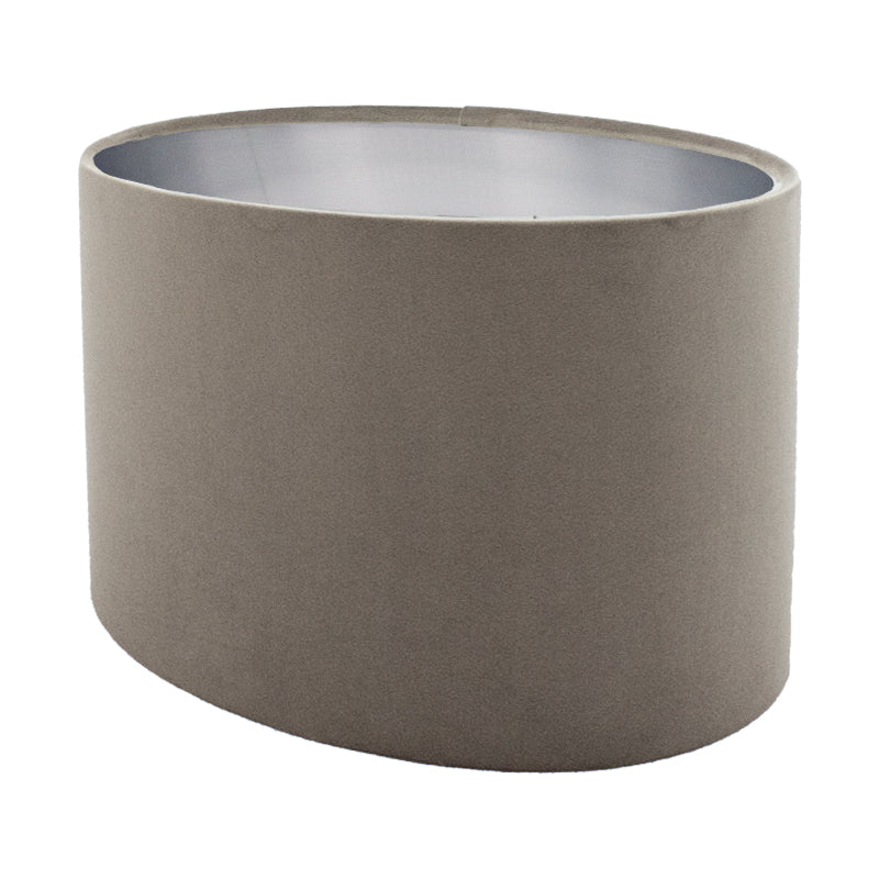 Mole Velvet Oval Lampshade