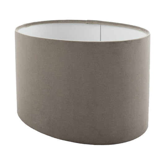 Mole Velvet Oval Lampshade