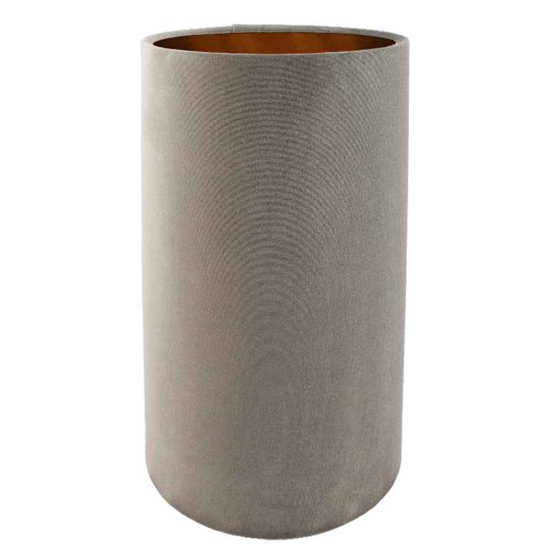 Mole Velvet Tall Drum Lampshade