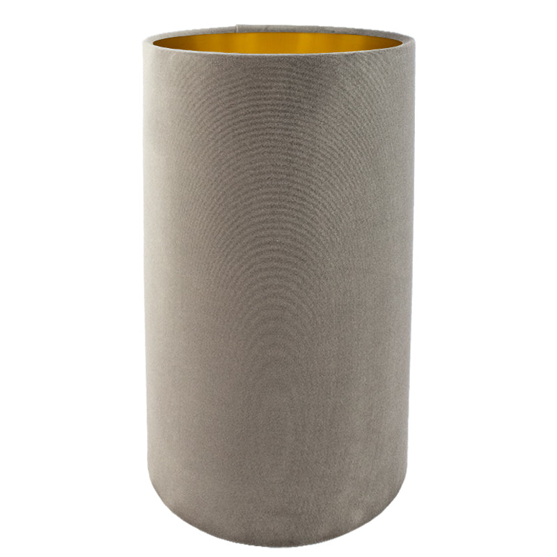 Mole Velvet Tall Drum Lampshade