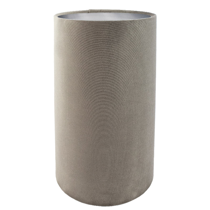 Mole Velvet Tall Drum Lampshade