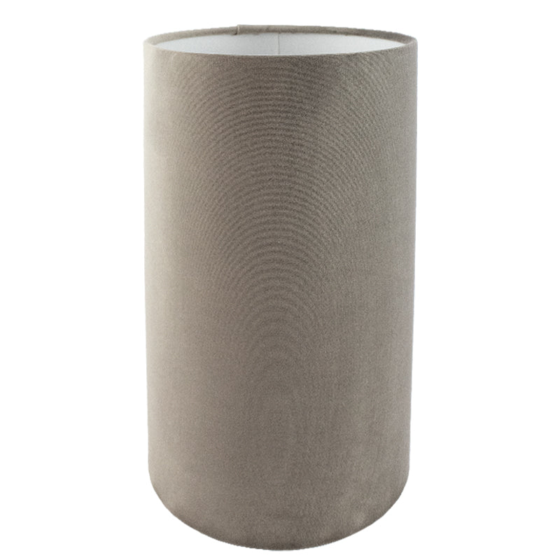 Mole Velvet Tall Drum Lampshade