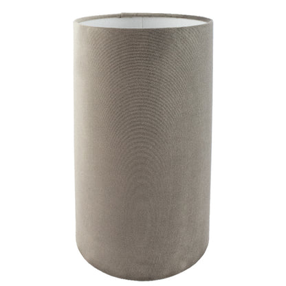 Mole Velvet Tall Drum Lampshade