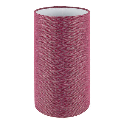 Mulberry Herringbone Tall Drum Lampshade