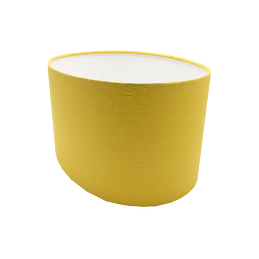 Mustard Yellow Oval Lampshade