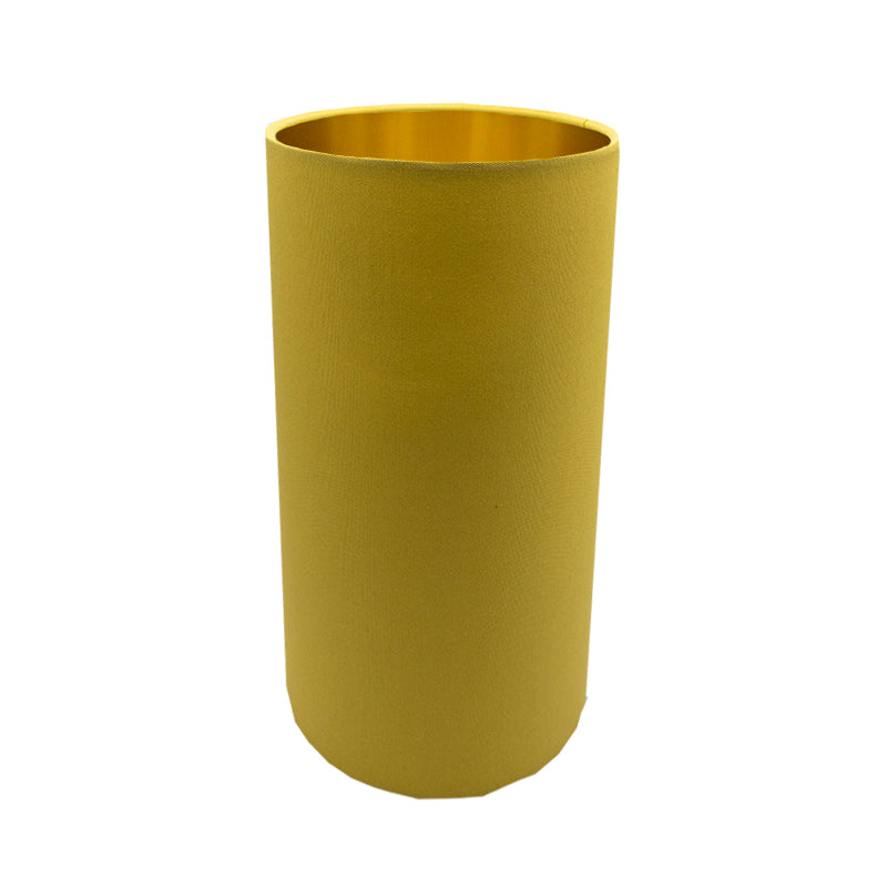 Mustard Yellow Tall Drum Lampshade