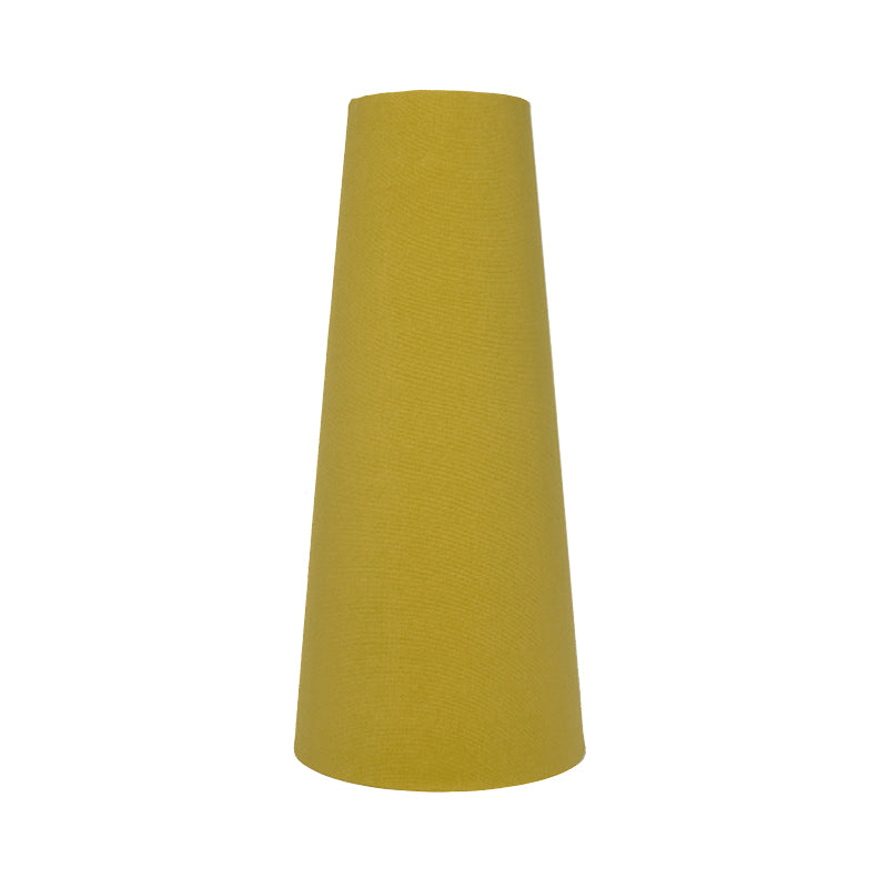 Mustard Yellow Tall Tapered Lampshade