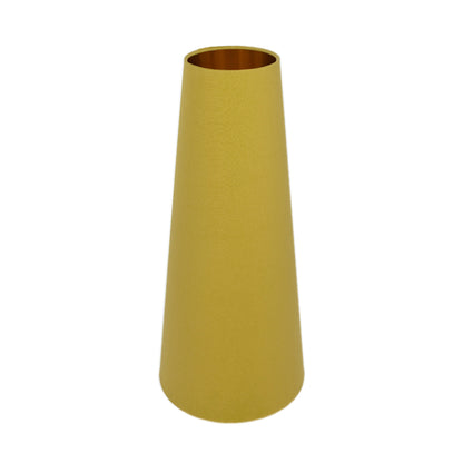 Mustard Yellow Tall Tapered Lampshade