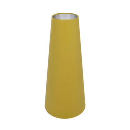 Mustard Yellow Tall Tapered Lampshade