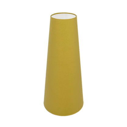Mustard Yellow Tall Tapered Lampshade
