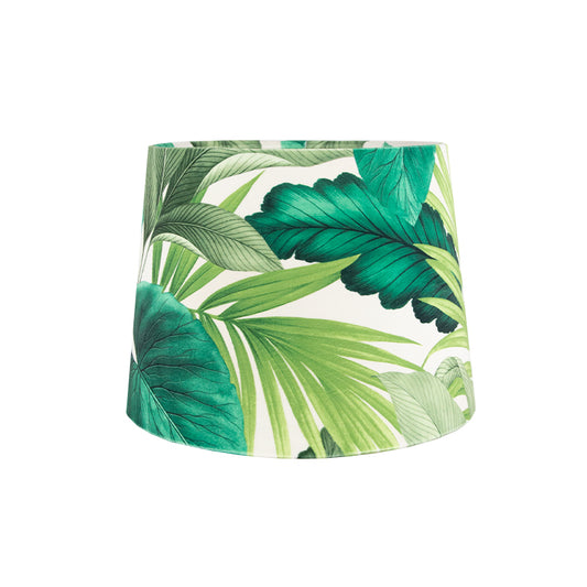 Palm Velvet French Drum Lampshade