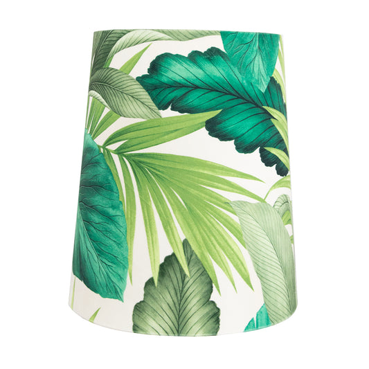Palm Velvet Tall French Drum Lampshade