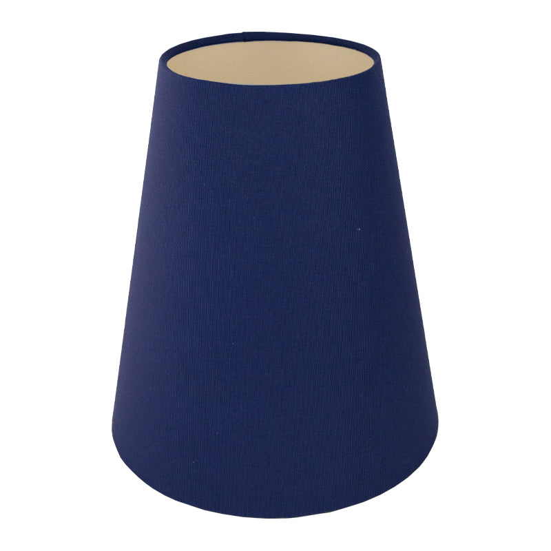 Regal Blue Cotton Tall Empire Lampshade