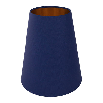 Regal Blue Cotton Tall Empire Lampshade