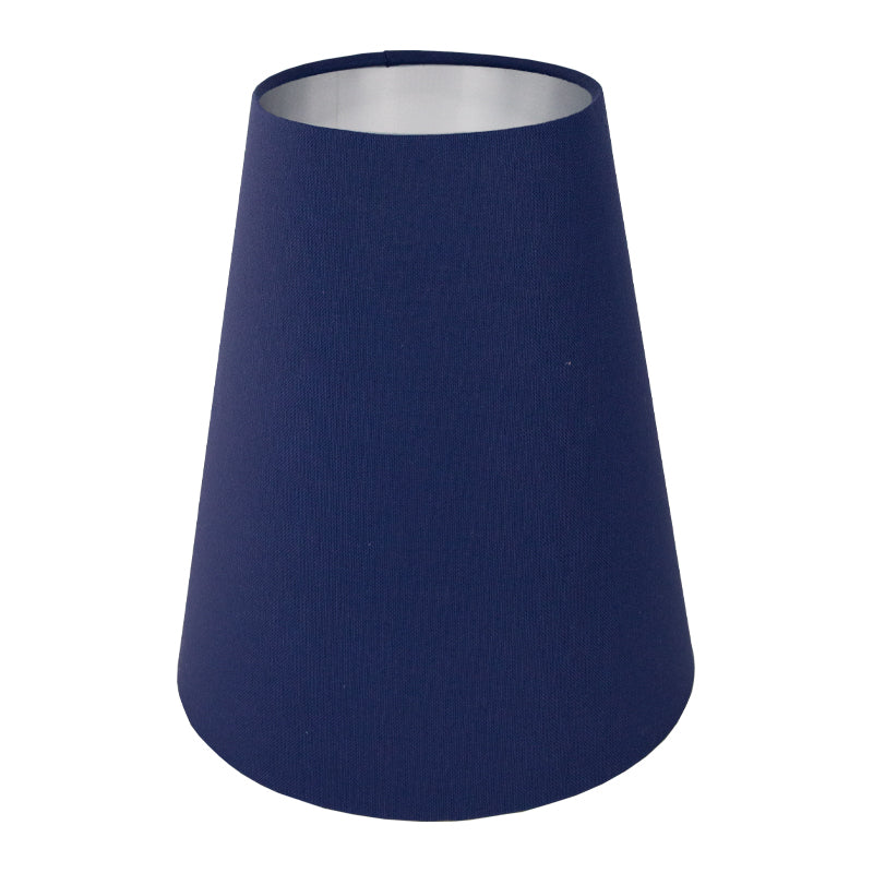 Regal Blue Cotton Tall Empire Lampshade