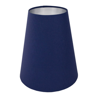 Regal Blue Cotton Tall Empire Lampshade