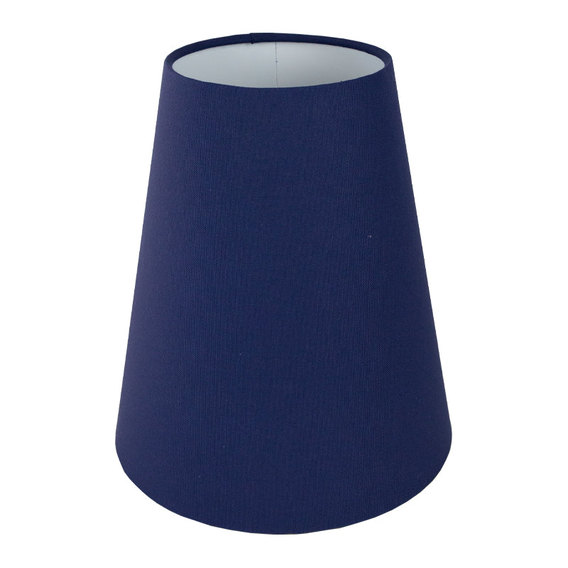Regal Blue Cotton Tall Empire Lampshade
