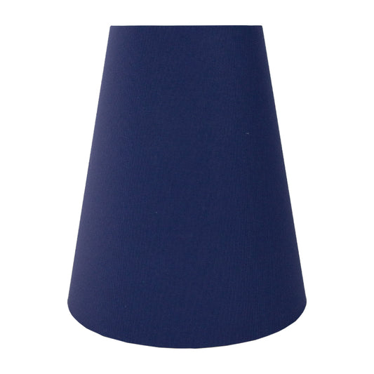 Regal Blue Cotton Tall Empire Lampshade