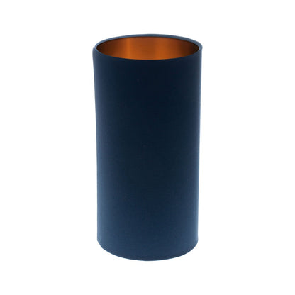 Regal Blue Tall Drum Lampshade
