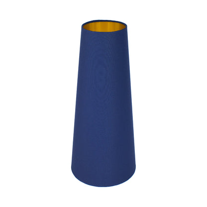 Regal Blue Tall Tapered Lampshade