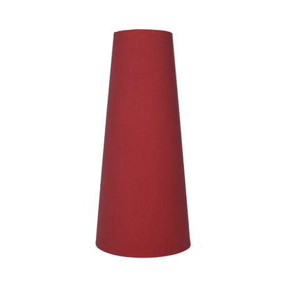 Raspberry Red Tall Tapered Lampshade