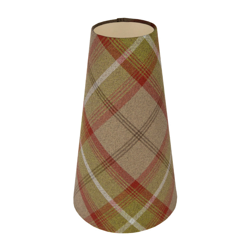Balmoral Rust Tall Tapered Lampshade