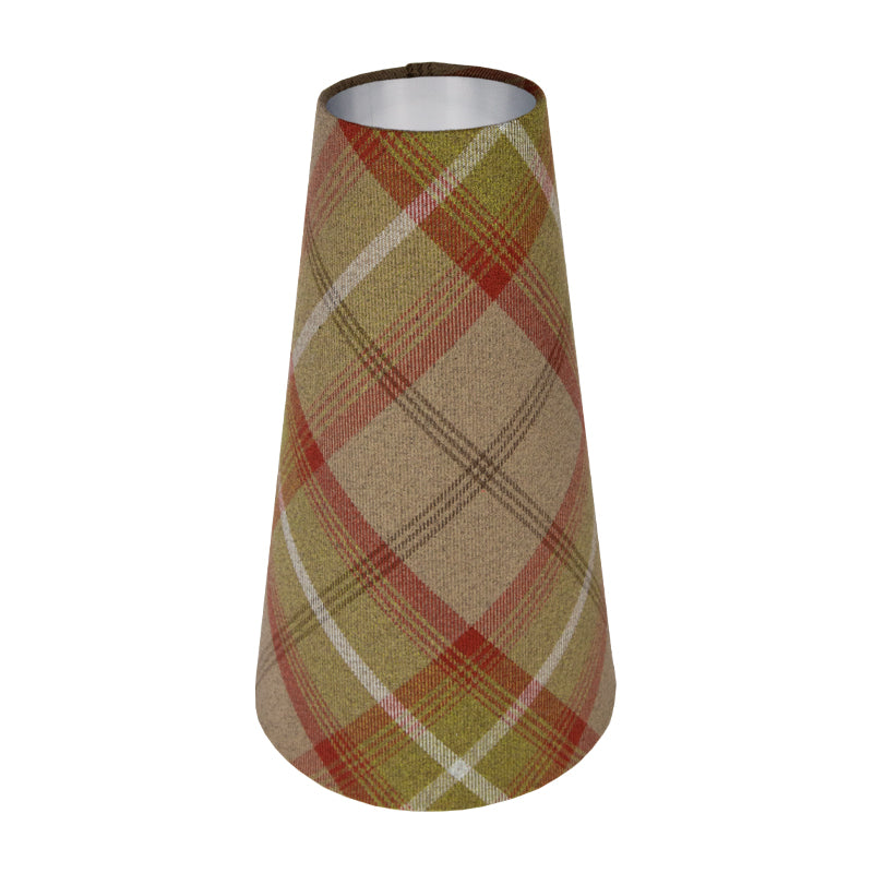 Balmoral Rust Tall Tapered Lampshade