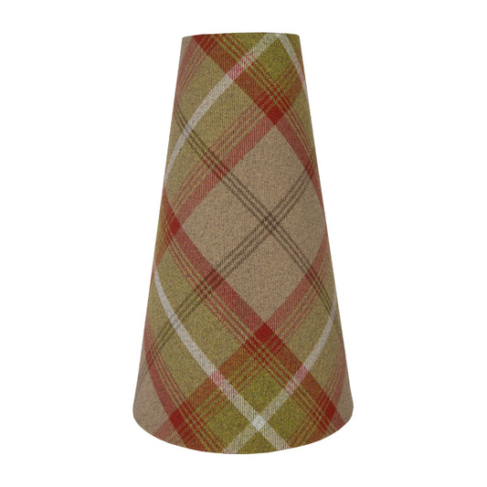 Balmoral Rust Tall Tapered Lampshade