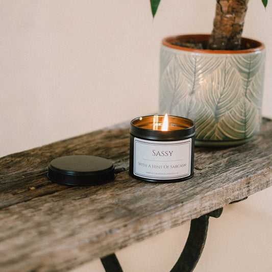 Sassy With A Hint Of Sarcasm Candle