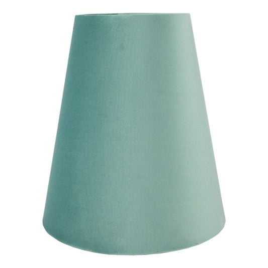 Seafoam Velvet Tall Empire Lampshade