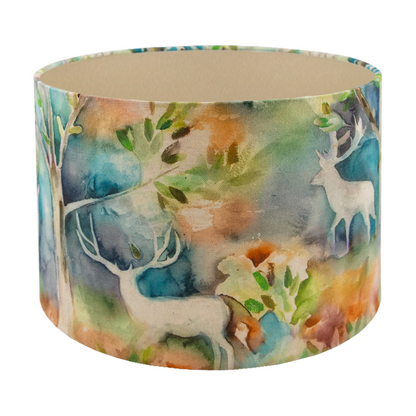 Voyage Seneca Forest Autumn Drum Lampshade