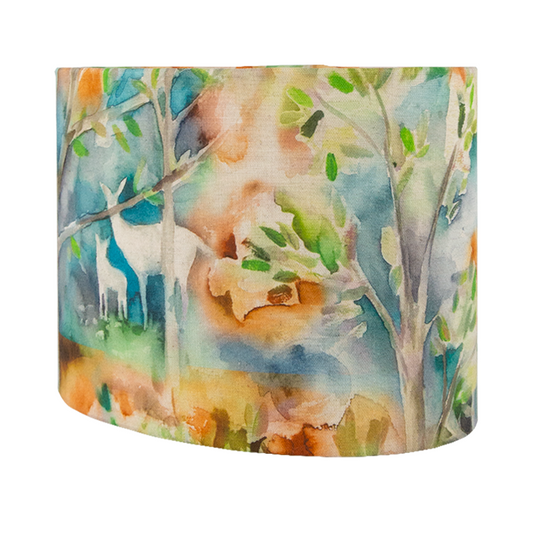 Voyage Seneca Forest Autumn Oval Lampshade