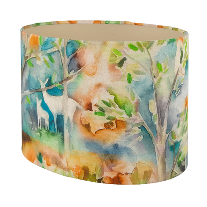Voyage Seneca Forest Autumn Oval Lampshade