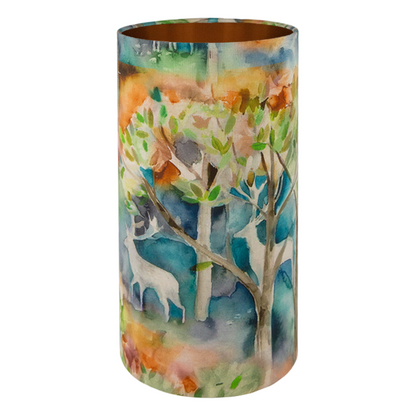 Voyage Seneca Forest Autumn Tall Drum Lampshade