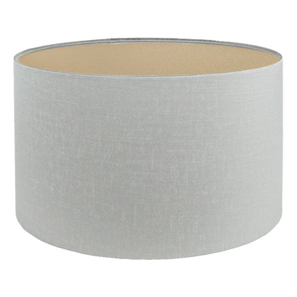 Dove Grey Satin Drum Lampshade