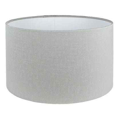 Dove Grey Satin Drum Lampshade