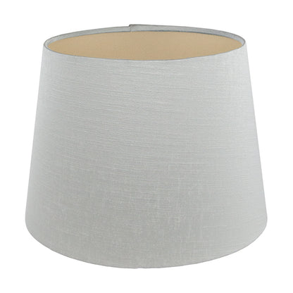 Dove Grey Satin French Drum Lampshade