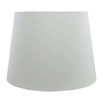 Dove Grey Satin French Drum Lampshade