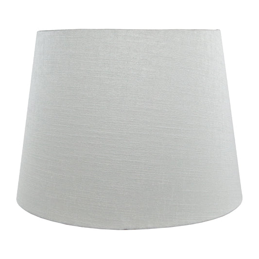 Dove Grey Satin French Drum Lampshade