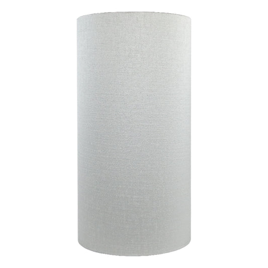 Dove Grey Satin Tall Drum Lampshade