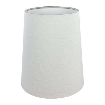 Dove Grey Satin Tall French Drum Lampshade