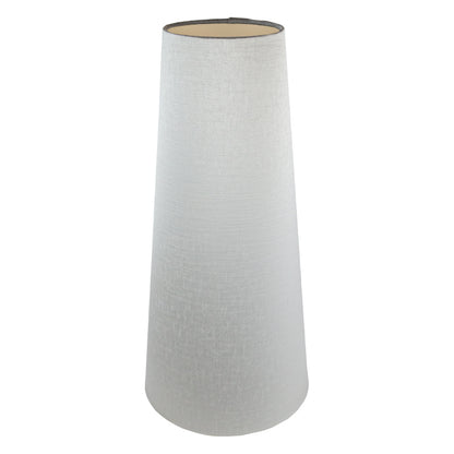Dove Grey Satin Tall Tapered Lampshade