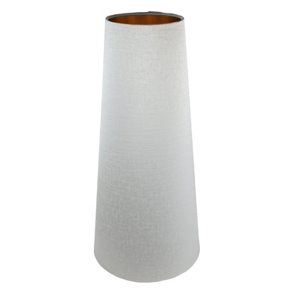 Dove Grey Satin Tall Tapered Lampshade