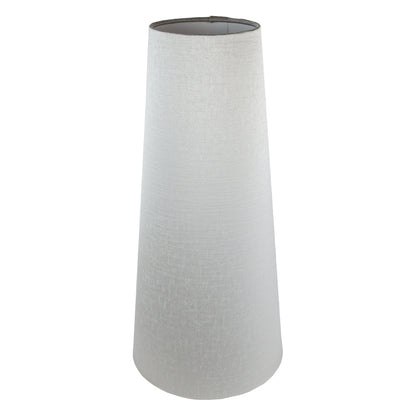 Dove Grey Satin Tall Tapered Lampshade