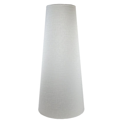 Dove Grey Satin Tall Tapered Lampshade
