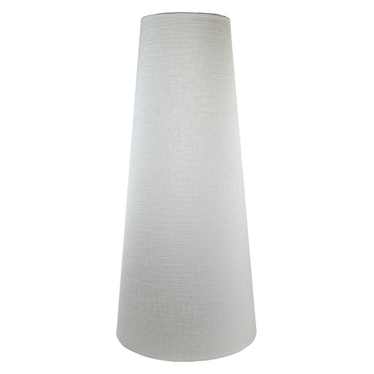 Dove Grey Satin Tall Tapered Lampshade