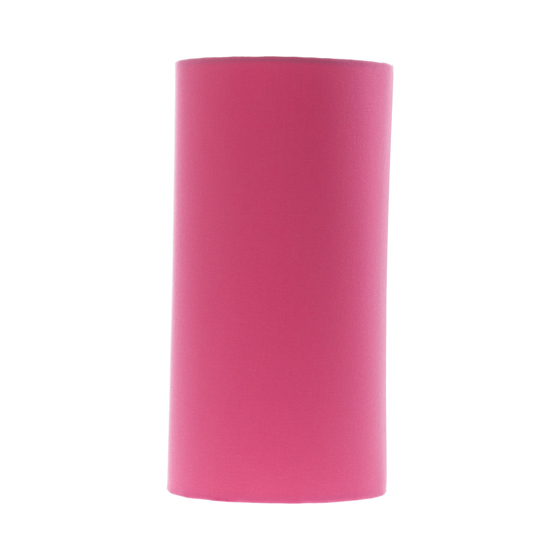 Sorbet Bright Pink Satin Tall Drum Lampshade